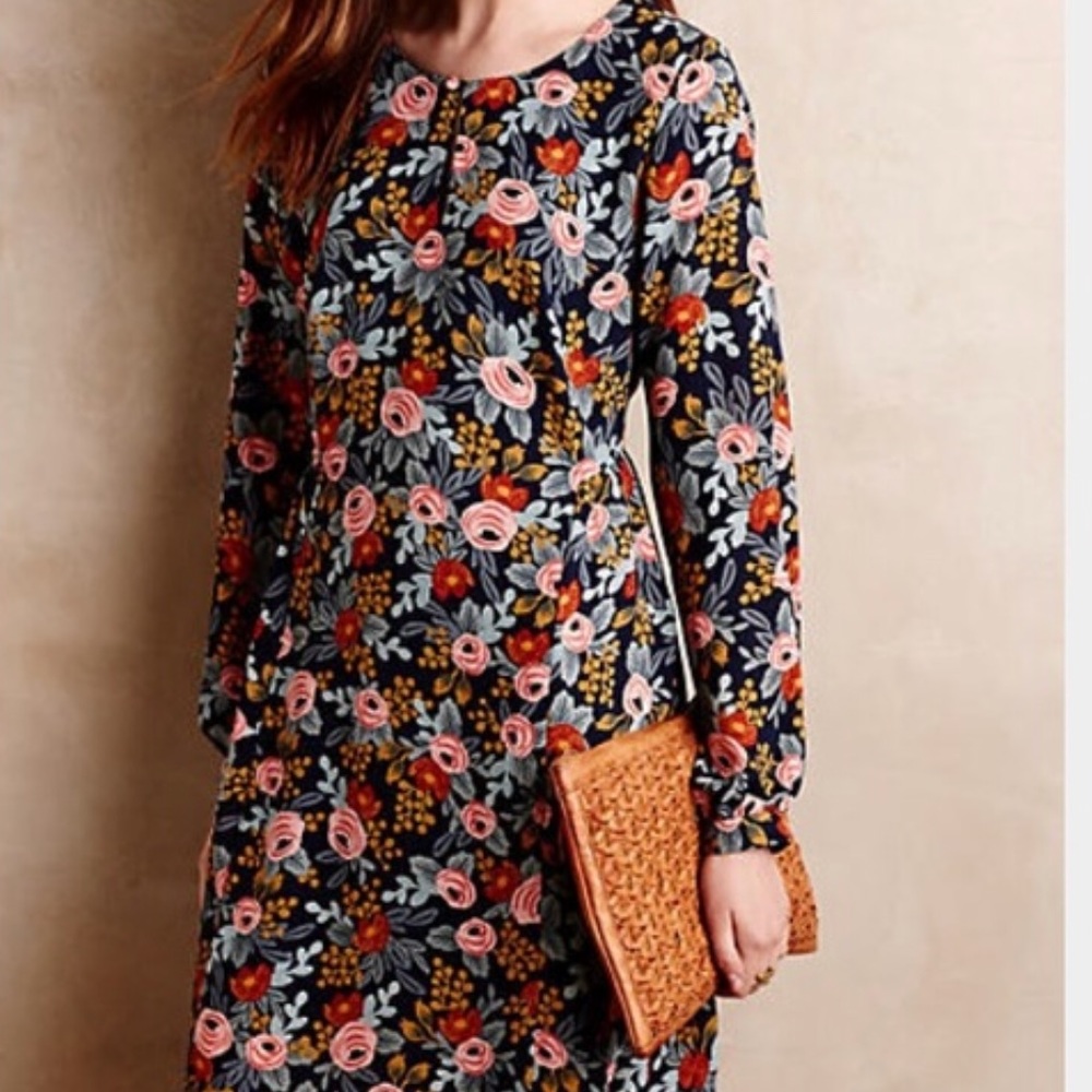 Anthropologie Dress (Paper Crown + Rifle Paper Co)